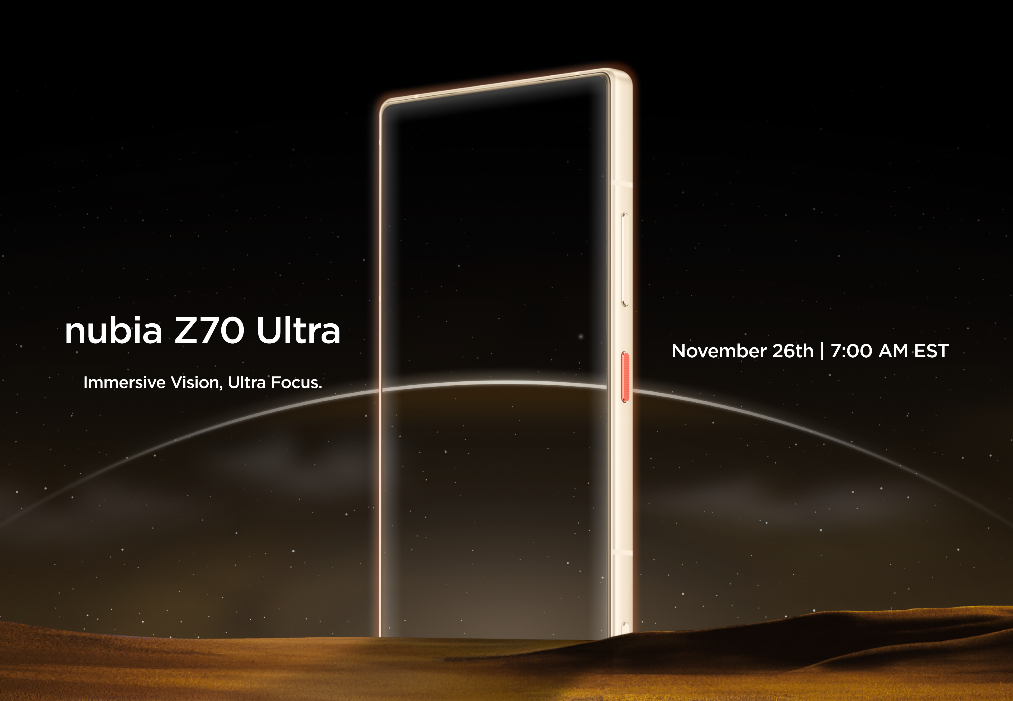 Unveiling the nubia Z70 Ultra – Pre-Order Launching November 26th!