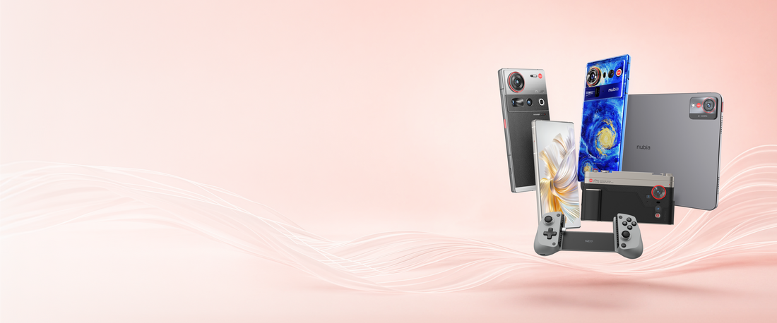 nubia Mother's Day Gift Guide. The Tech She Actually Wants.