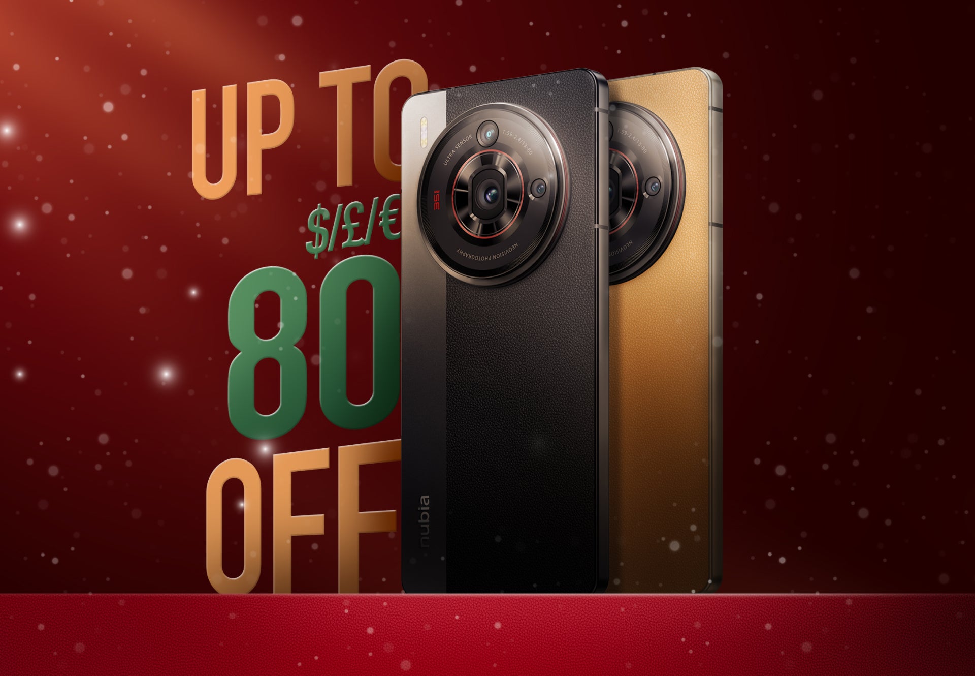 Celebrate the Season with nubia: Unwrap Up to $80 Off on the Z50S Pro!