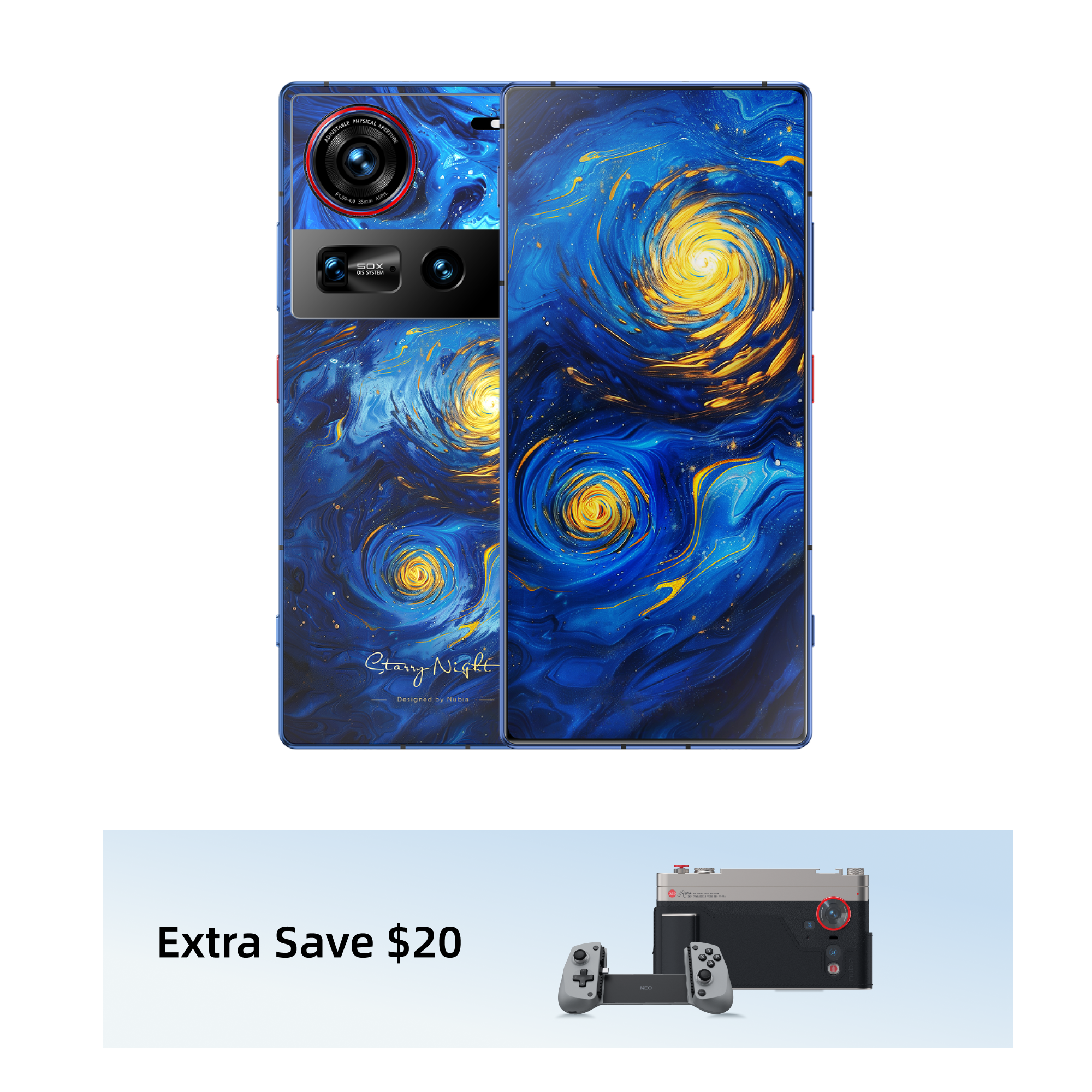 nubia Z70 Ultra - Blue (Starry Night)